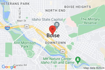 Map of Boise State University