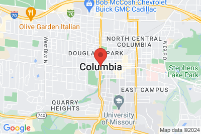 Map of Columbia College