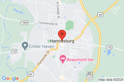 Map of Campbellsville University Of Harrodsburg