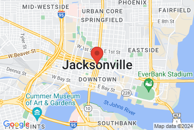 Map of Keiser University - Jacksonville Campus