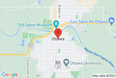 Map of Ottawa University
